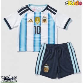Argentina Lionel Messi #10 Replica Home Minikit World Cup 2026 Short Sleeve (+ pants)
